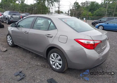 2014 Toyota Corolla Le из США, поврежденный, VIN 2T1BURHE5EC217963